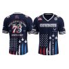Dallas Cowboys US Air Force Birthday 2025 Jersey 1 2