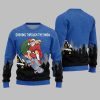 Dashing Through The Snow Skateboarding Santa Ugly Sweater Christmas 2025 3