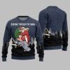 Dashing Through The Snow Skateboarding Santa Ugly Sweater Christmas 2025 4