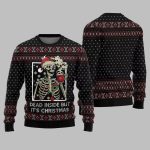 Dead Inside But It's Christmas Ugly Sweater 2025 Christmas