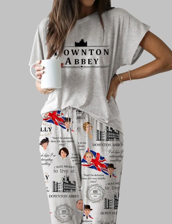 Downton Abbey Movie Casual Pajama Set 3