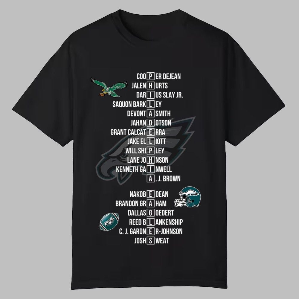 Philadelphia Eagles 2024 2025 Super Bowl LIX Champions Shirt Philadelphia Eagles 2024 2025 Super Bowl LIX Champions Shirt