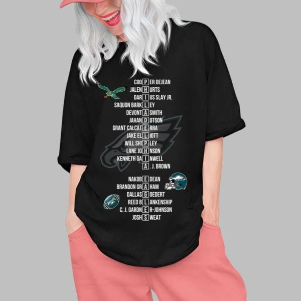 Eagles 2024 2025 Super Bowl LIX Champions Shirt 0 0 2