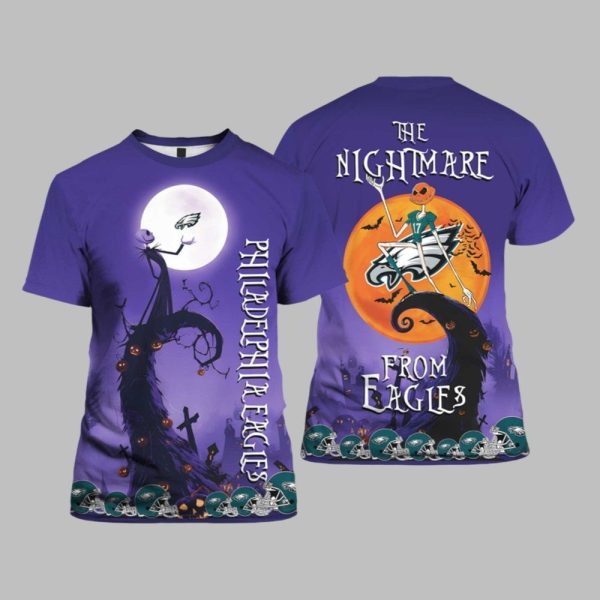 Eagles Halloween The Nightmare 2025 Shirt 1 1