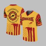 Eagles x Firefighter Appreciation Night 2025 Football Jersey