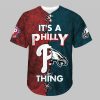 Eagles x Phillies Its A Philly Thing Baseball Jersey 2