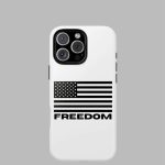 FREEDOM Flag Charlie Kirk Phone Case