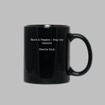 Faith And Freedom Pray For America Charlie Kirk Mug