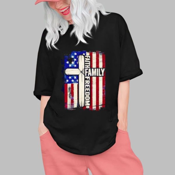 Faith Family Freedom Shirt 0 1
