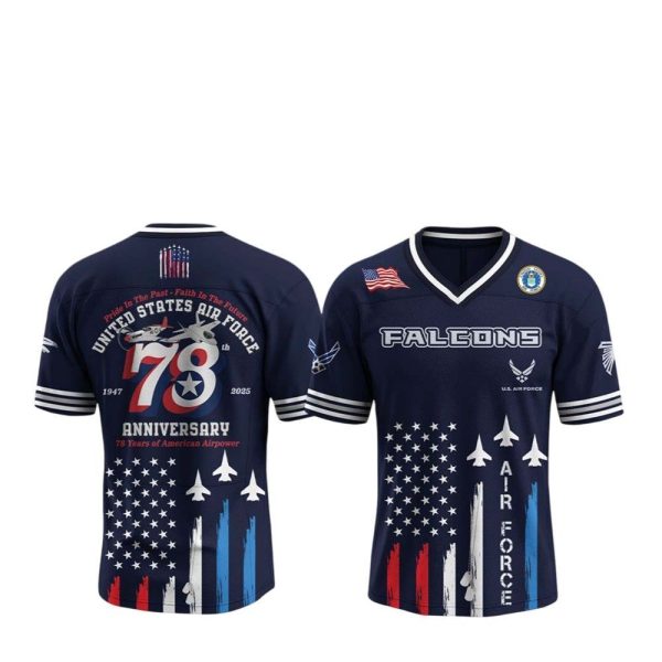 Falcons x US Air Force Birthday 2025 Jersey 1 2