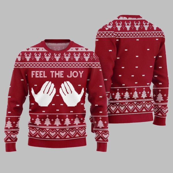 Feel The Joy Ugly Sweater Christmas 2025 1