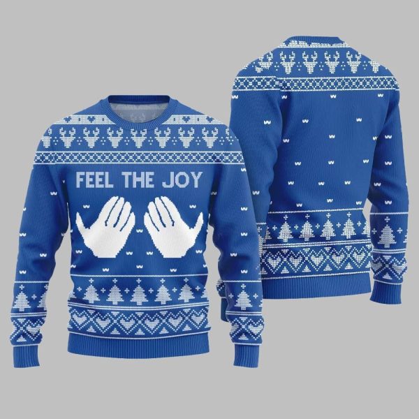 Feel The Joy Ugly Sweater Christmas 2025 2