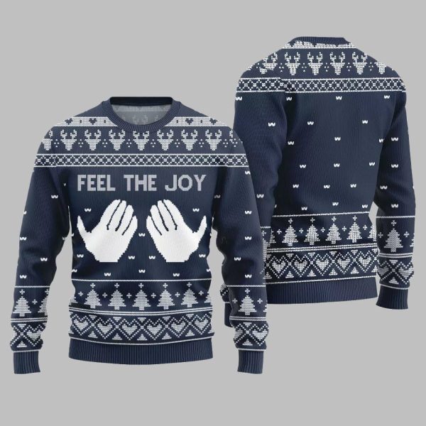 Feel The Joy Ugly Sweater Christmas 2025 5