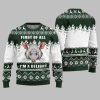 First Of All I Am A Delight Ugly Sweater Christmas 2025 3