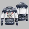 First Of All I Am A Delight Ugly Sweater Christmas 2025 4