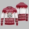 First Of All I Am A Delight Ugly Sweater Christmas 2025 5