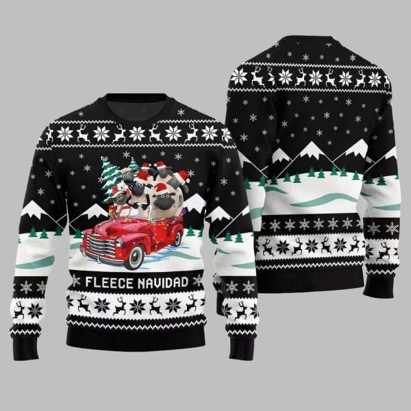 Fleece Navidad Ugly Sweater Christmas 2025 2