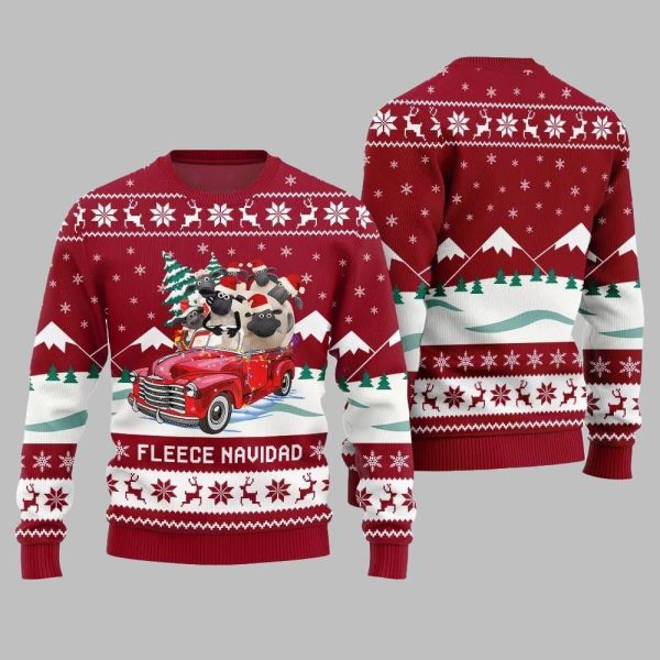 Fleece Navidad Ugly Sweater Christmas 2025 5