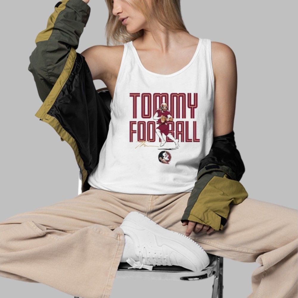 Florida State Seminoles Tommy Castellanos Tommy Football Shirt 5 Florida State Seminoles Tommy Castellanos Tommy Football Shirt 3 d