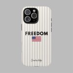 Freedom Charlie Kirk American Flag Phone Case