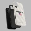 Freedom Charlie Kirk American Flag Phone Case 4