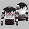 Funny Dancing Bowling Pins Ugly Sweater Christmas 2025 2