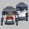 Funny Festive Chicken Ugly Sweater Christmas 2025 4