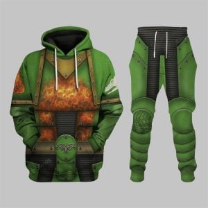 2025 Halloween Warhammer Salamanders Legions Costume Cosplay Hoodie 1