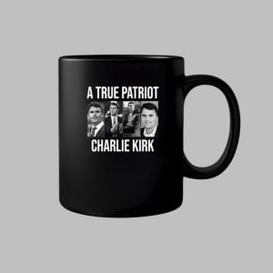 A True Patriot Charlie Kirk Assassination Mug 1 1