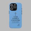 God Family Country In That Order Charlie Kirk Phone Case 1
