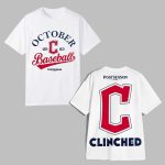 Guardians 2025 October Baseball Postseason Clinched Shirt