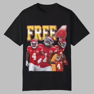 Travis Kelce Free 4 Dreamathon Shirt 0 0
