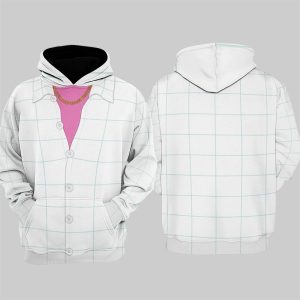 2025 Halloween Kpop Demon Hunters Jinu Saja Boys Cosplay Hoodie 1