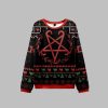 Hail Santa Occult Ugly Sweater 2025 Christmas 1