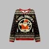 Hail Santa Retro Ugly Sweater 2025 Christmas 1