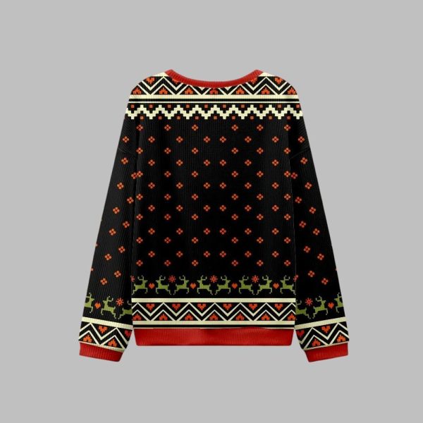 Hail Santa Retro Ugly Sweater 2025 Christmas 2