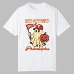 Halloween Ghost Phialadelphia Phillies Red October Shirt