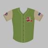 Hickory Crawdads Military Night Jersey 2025 Giveaway 1 1