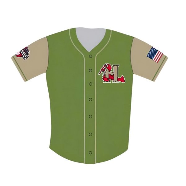 Hickory Crawdads Military Night Jersey 2025 Giveaway 1 2