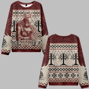 True Horror Ugly Sweater 2025 Christmas 0