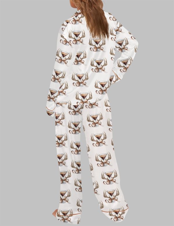 Hunting Antlers Espresso Martini Pajama Set 2