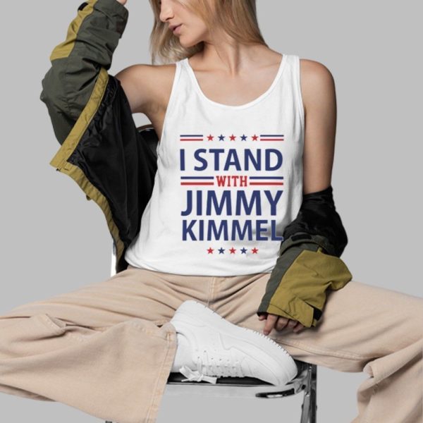 I Stand With Jimmy Kimmel Shirt 3 d