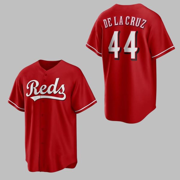Ishowspeed Delacruz Reds Baseball Jersey 0