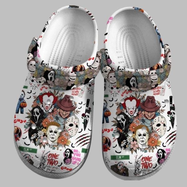 It Pennywise Horror Movie Halloween Classic Clogs Shoes 1 1