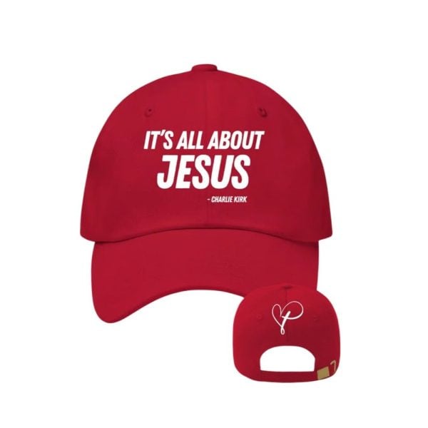Its All About Jesus Charlie Kirk Hat 1 2