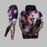 Jack Skellington Color Spread Combo Hoodie Leggings 2025 Halloween