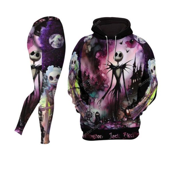 Jack Skellington Color Spread Combo Hoodie Leggings 2025 Halloween 1 2