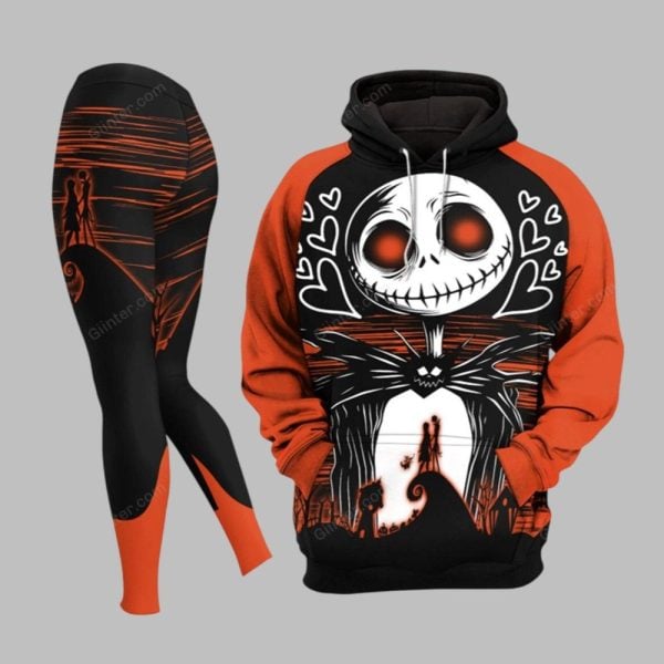 Jack Skellington Combo Hoodie Leggings 2025 Halloween
