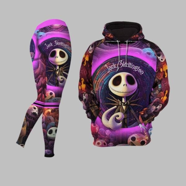 Jack Skellington Nightmare Combo Hoodie Leggings 2025 Halloween 1 1