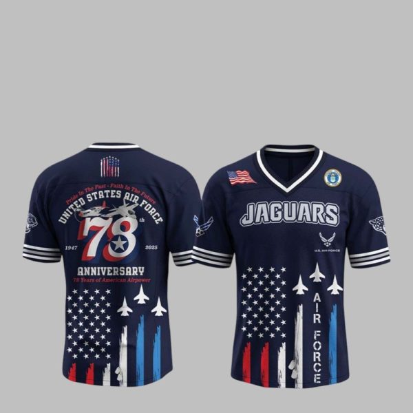 Jaguars x U.S. Air Force Birthday 2025 Jersey